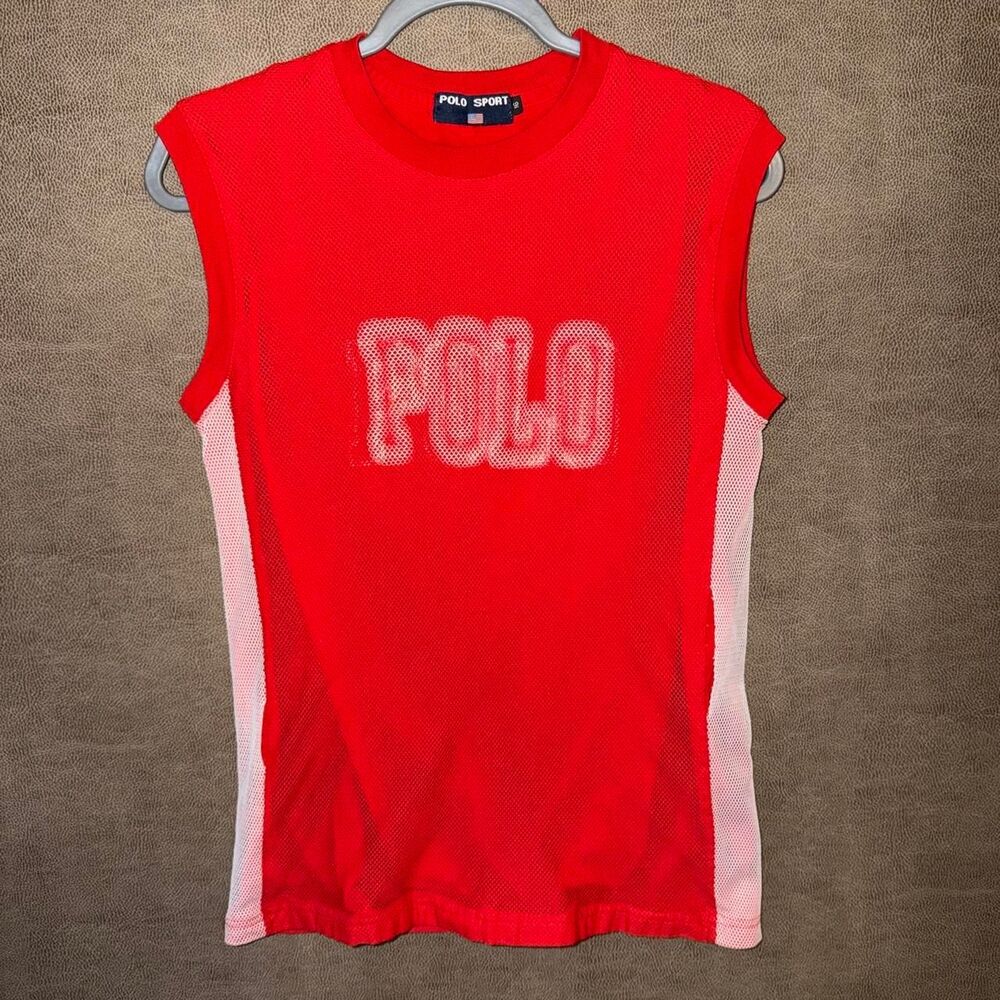 Vintage Ralph Lauren Polo Sport mesh jersey